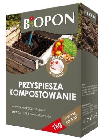 BIOPON komposter preparat przyspieszający kompostowanie 1 kg